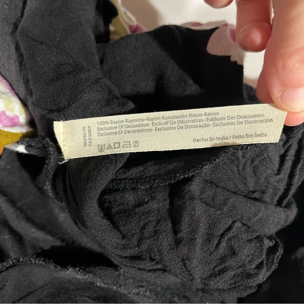 Free People Sweet Lucy Slip Dress Black Pink XS - Picture 10 of 16